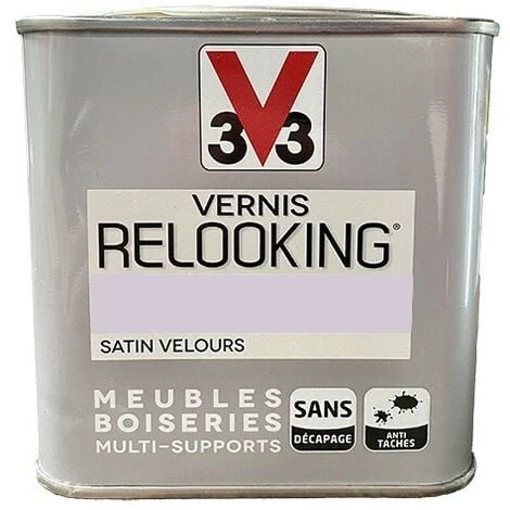 V33 Vernis Relooking Guimauve Satin Velours 0,5 L - Guimauve 3 V33 Vernis Relooking Guimauve Satin Velours 0,5 L - Guimauve