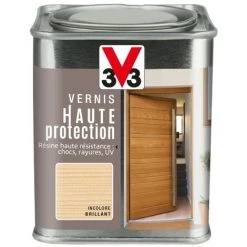 V33 Vernis Bois Extérieur V33 Haute Protection Incolore Brillant 0.25 L -V33 Soldes 35817677 3