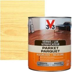 Vitrificateur Parquet V33 InColore Satiné 2,5L - Incolore
