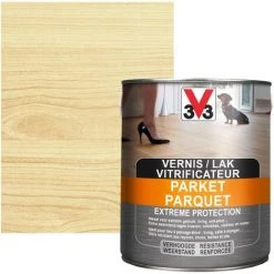 Vitrificateur Parquet V33 Extreme Protection InColore Mat 2,5L - Incolore