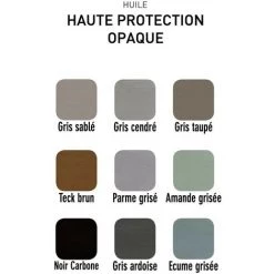 Huile Haute Protection V33 Gris Ardoise 1 L -V33 Soldes 54816920 3