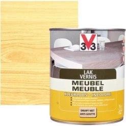 Vernis Meuble V33 InColore Mat 1L - Incolore