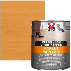 Vitrificateur Parquet V33 Extreme Protection Chêne Moyen Satiné 2,5L - Chêne Moyen -V33 Soldes 61225538 3