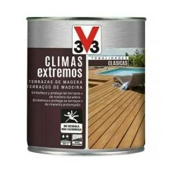 V33 Protection Pour Terrasses En Bois Incolore 0,75l