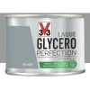 Laque Glycéro Perfection V33 Satin Gris Acier 0,125 L - Gris Acier