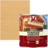 Lasure Chalets V33 High Protection Chêne Clair Satiné 750ml - Chêne Clair -V33 Soldes lasure chalets v33 high protection chene clair satine 750ml chene clair L 15208317 61228715 1