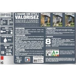 Lasure Haute Protection V33 Les Contemporaines Pin Scandinave 1 L -V33 Soldes lasure haute protection v33 les contemporaines pin scandinave 1 l L 480385 66119633 4