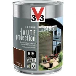 Lasure Haute Protection V33 Les Opaques Châtaigne 1 L