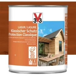 Lasure Protection Classique 4 Ans V33 Pin D'orégon 0,75 L