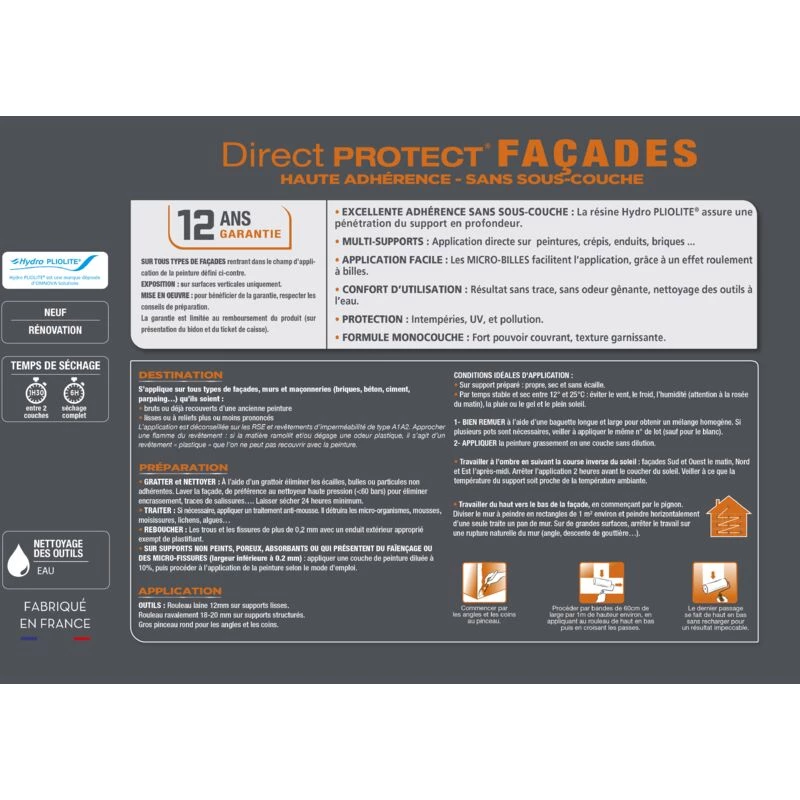V33 Peinture Façades Direct Protect® 6 V33 Peinture Façades Direct Protect® – Image 4