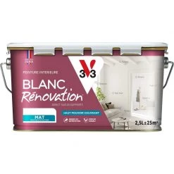 V33 Peinture Intérieure Blanc Rénovation®