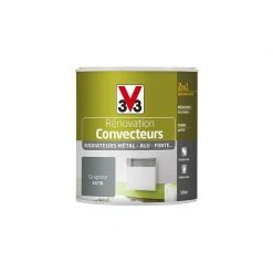 Peinture V33 Rénovation Convecteurs/Radiateurs 0,5L Graphite 0,5 L - Graphite