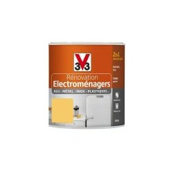 Peinture V33 Rénovation Electroménagers 0,5L Jaune Pop 0,5 L - Jaune Pop