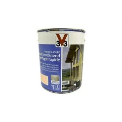 V33 Lasure Séchage Rapide 4 Ans Incolore 2,5 L