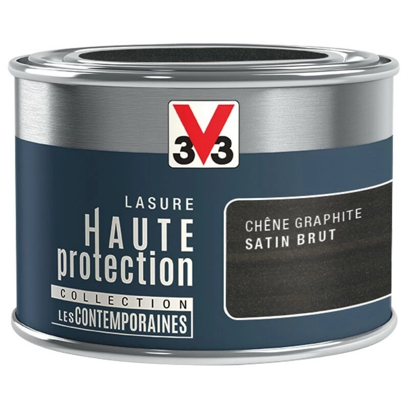 V33 Lasure V33 Hp Les Contemporaines 8 Ans Chêne Graphite Satiné 0.125 L 6 V33 Lasure V33 Hp Les Contemporaines 8 Ans Chêne Graphite Satiné 0.125 L – Image 4