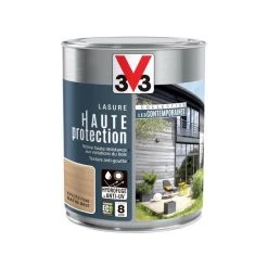 V33 Lasure V33 Hp Les Contemporaines 8 Ans épicéa Fumé Satiné 1 L -V33 Soldes v33 lasure v33 hp les contemporaines 8 ans epicea fume satine 1 l L 7284413 46373428 4