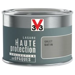 V33 Lasure V33 Hp Les Opaques 8 Ans Galet Satiné 0.125 L -V33 Soldes v33 lasure v33 hp les opaques 8 ans galet satine 0125 l L 821 35173469 4