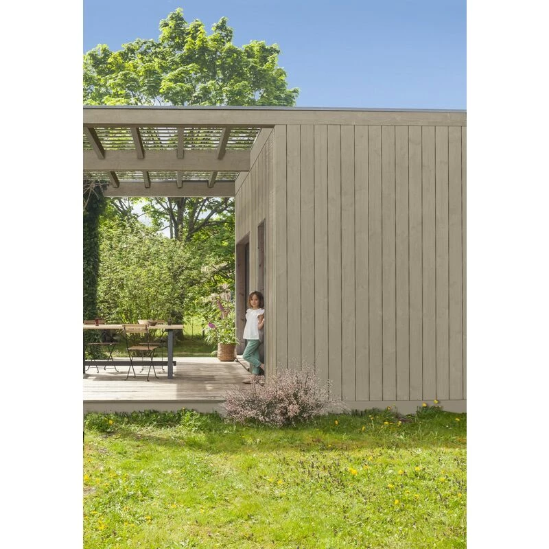 V33 Peinture Bois Extérieur Couleurs D'ici® V33, Beige Nature Velours 0.125 L 5 V33 Peinture Bois Extérieur Couleurs D'ici® V33, Beige Nature Velours 0.125 L – Image 3