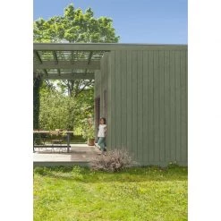 V33 Peinture Bois Extérieur Couleurs D'ici® V33, Kaki Grisé Velours 0.5 L -V33 Soldes v33 peinture bois exterieur couleurs dici v33 kaki grise velours 05 l L 821 35530103 3