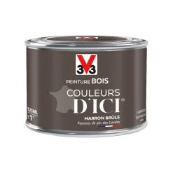 V33 Peinture Bois Extérieur Couleurs D'ici® V33, Marron Brûlé Velours 0.125 L 11 V33 Peinture Bois Extérieur Couleurs D'ici® V33, Marron Brûlé Velours 0.125 L -V33 Soldes v33 peinture bois exterieur couleurs dici v33 marron brule velours 0125 l L 821 36526988 5