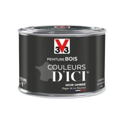 V33 Peinture Bois Extérieur Couleurs D'ici® V33, Noir Ombré Velours 0.125 L -V33 Soldes v33 peinture bois exterieur couleurs dici v33 noir ombre velours 0125 l L 821 35176388 5