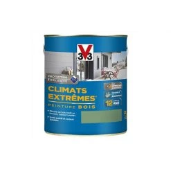 V33 Peinture Climats Extrêmes Vert Provence Satin 0,125 L - VertProvence -V33 Soldes v33 peinture climats extremes vert provence satin 0125 l vertprovence L 480385 34859971 4