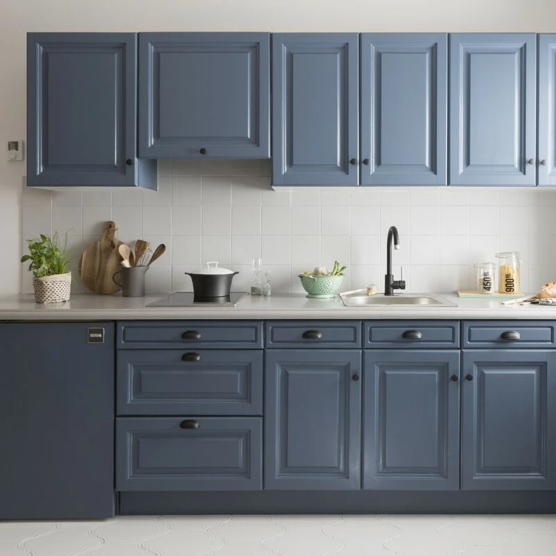 V33 Testeur Peinture Cuisine Meuble Et Crédence Décolab® V33 Bleu Carbone Mat 0.075l 5 V33 Testeur Peinture Cuisine Meuble Et Crédence Décolab® V33 Bleu Carbone Mat 0.075l – Image 3